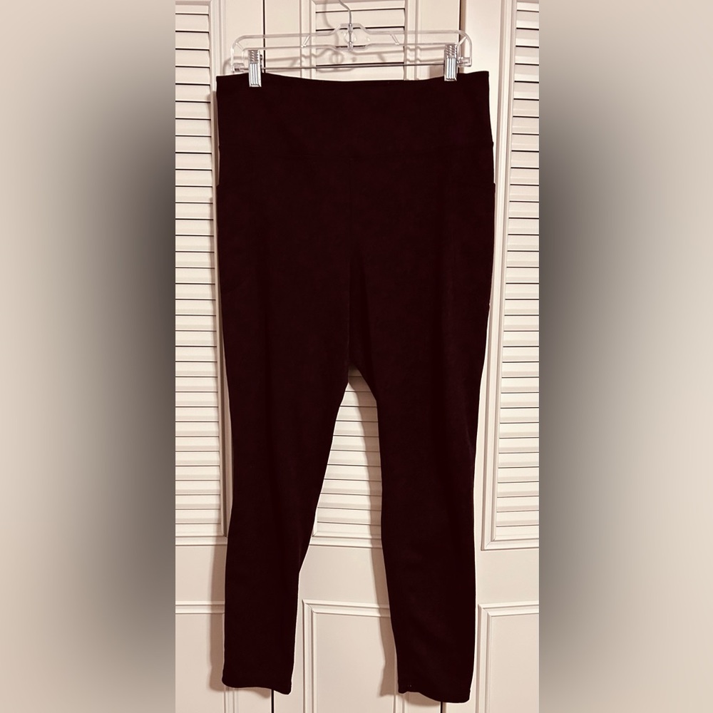 Red and Black Leggings Size XL